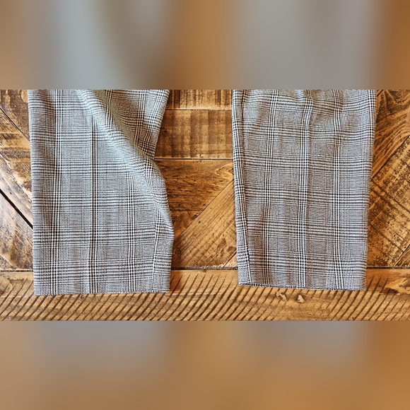 LOFT Houndstooth Plaid Pull On Pants Dress Pants Size XS - Picture 4 of 9